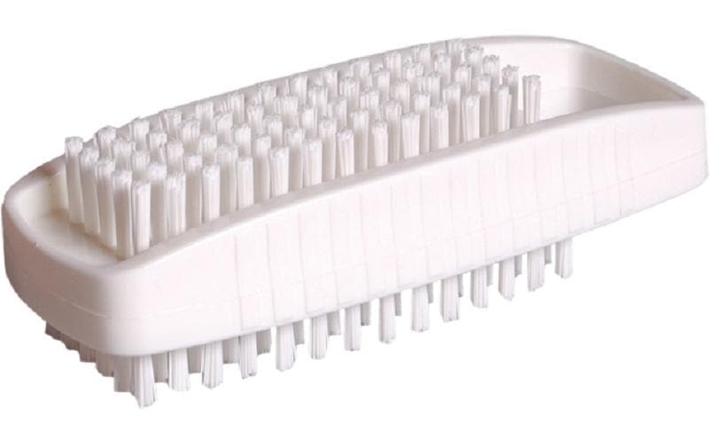 Edi Baur Brosse à laver les mains Blanc, 10.5 x 4 x 3 cm