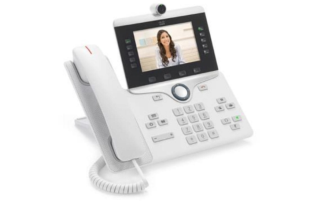 Cisco Téléphone de bureau 8845 Blanc