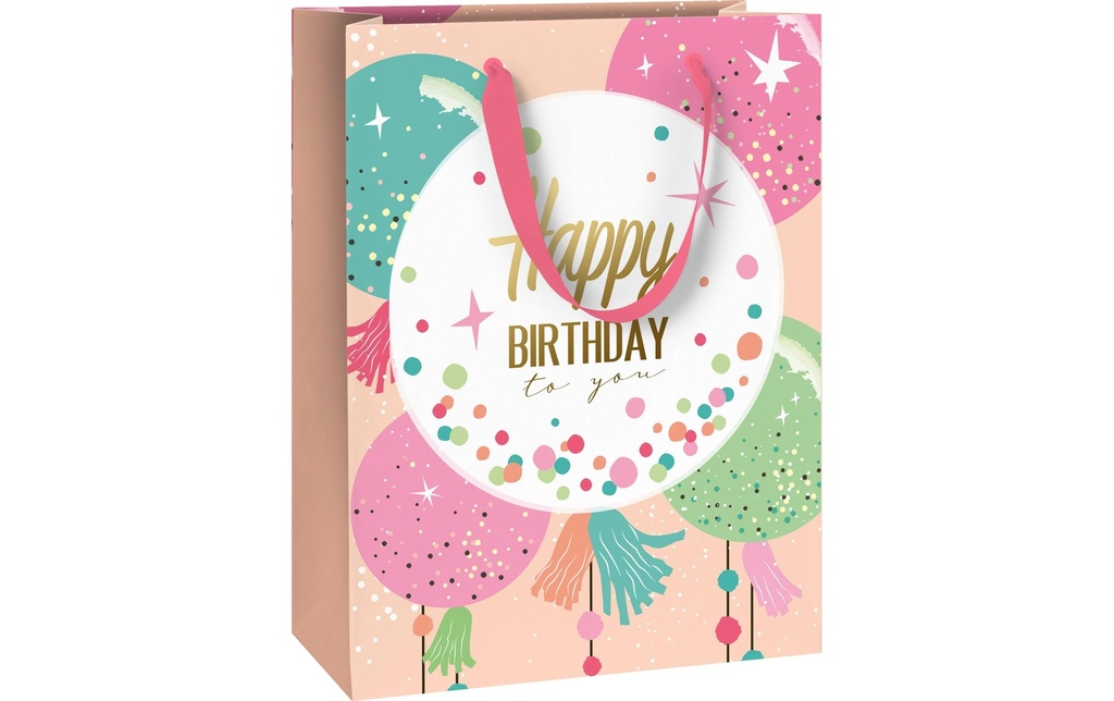 Stewo Sac cadeau Ballons de fête 23 x 13 x 30 cm