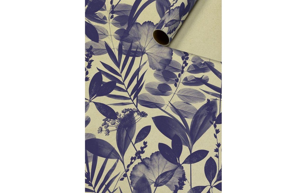 Stewo Papier cadeau Sona Bleu foncé, 70 x 200 cm