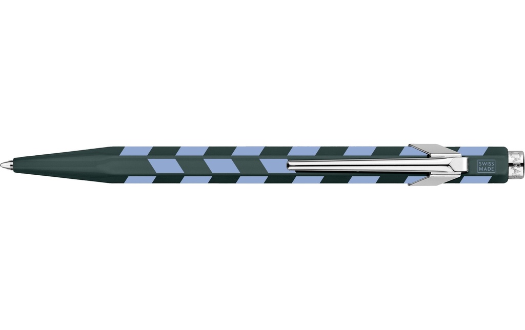 CARAN D'ACHE Stylo 849 Mosaic vert sapin