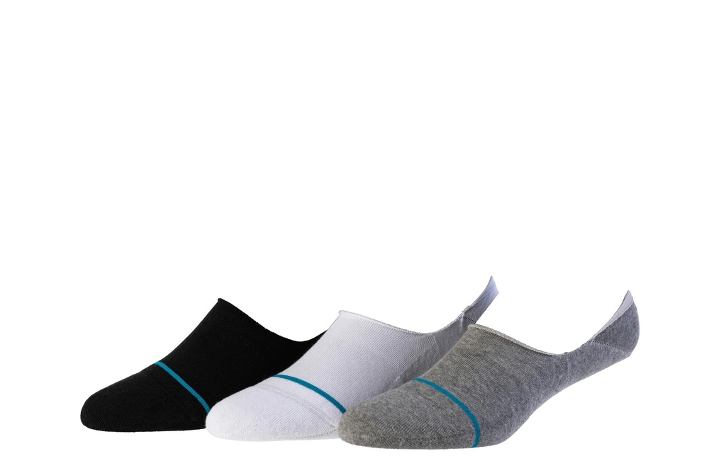 STANCE Chaussettes Icon No Show Multi Lot de 3