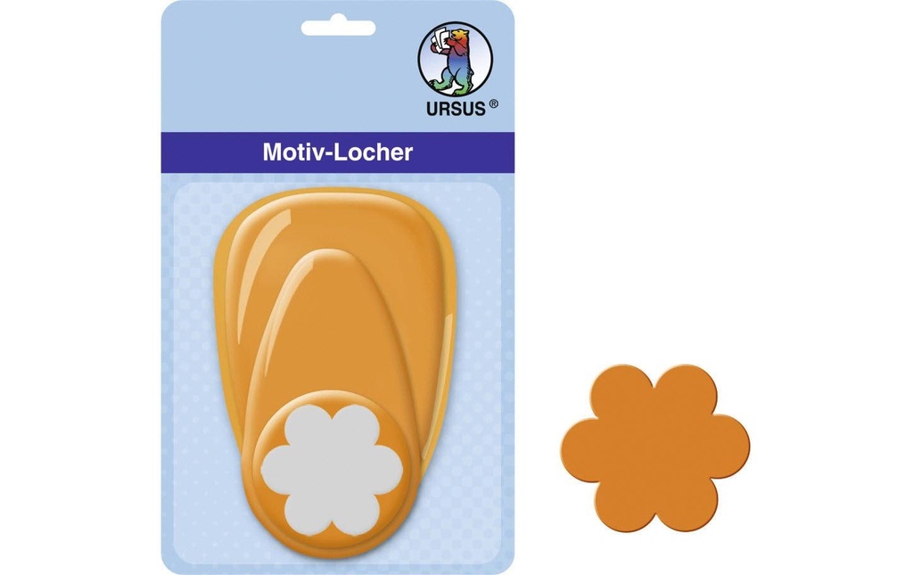 URSUS Perforatrice à motif Fleur moyenne, 2.54 cm