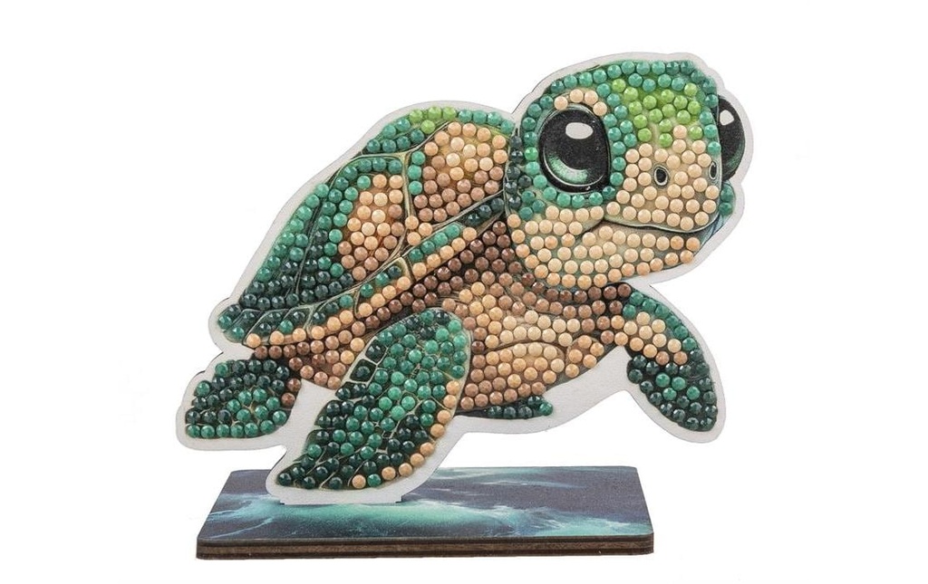 CRAFT Buddy Kits de bricolage Turtle Crystal Art Wildlife Buddies