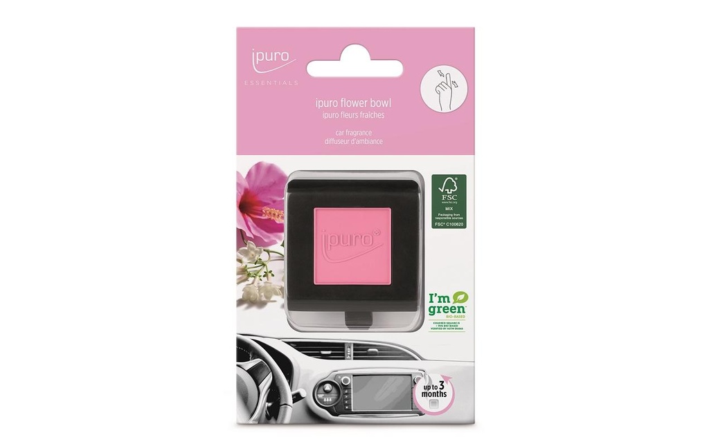 ipuro Désodorisant pour voiture Flower Bowl