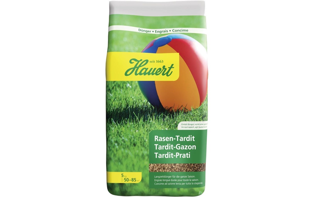 Hauert Engrais longue durée Rasen-Tardit 5 kg