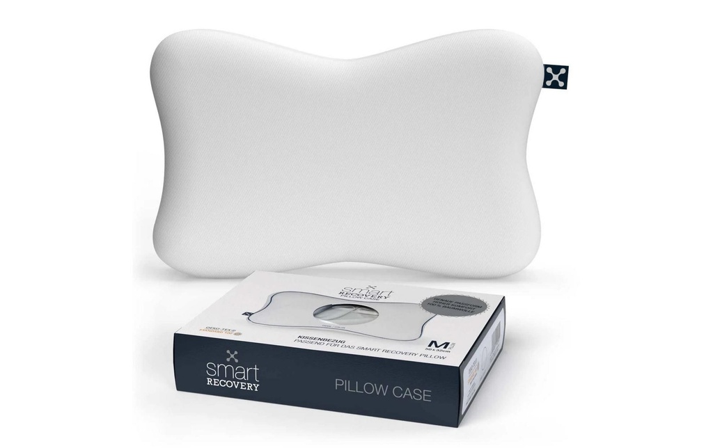 Smartsleep Taie d’oreiller Recovery M 50 x 32 x 11.5 cm, Blanc