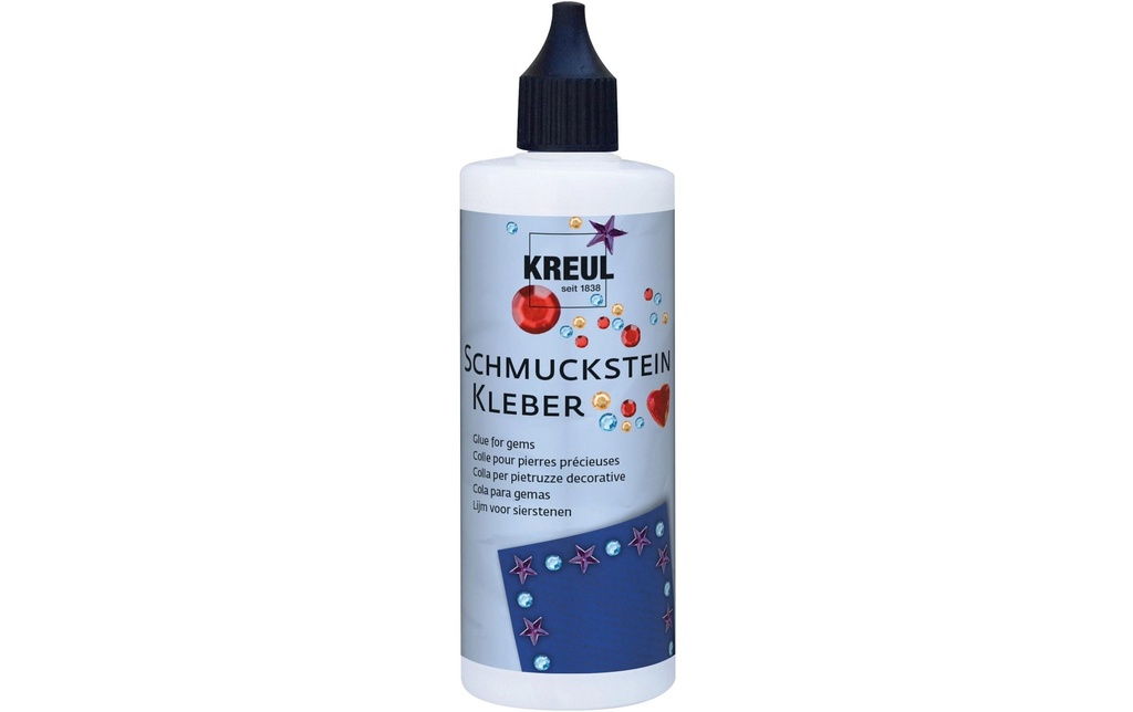 Kreul Agent de fixation Colle pour pierres précieuses 125 ml