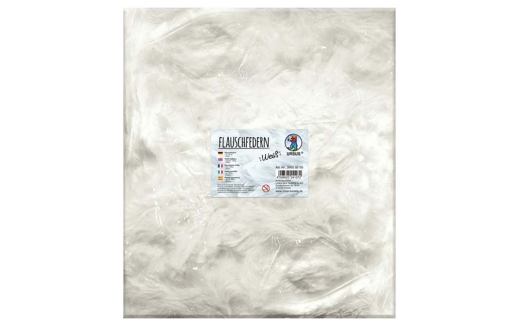 URSUS Plumes 100g, Blanc