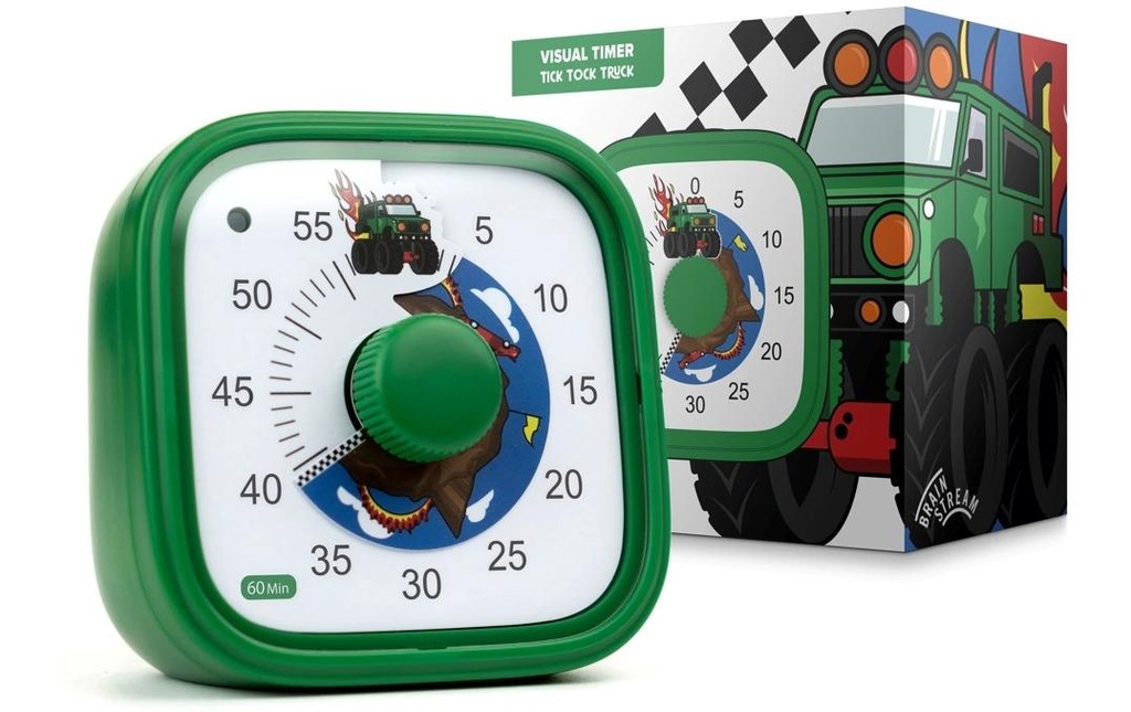 PiepEi Minuteur de cuisine Tick Tock Truck, Vert