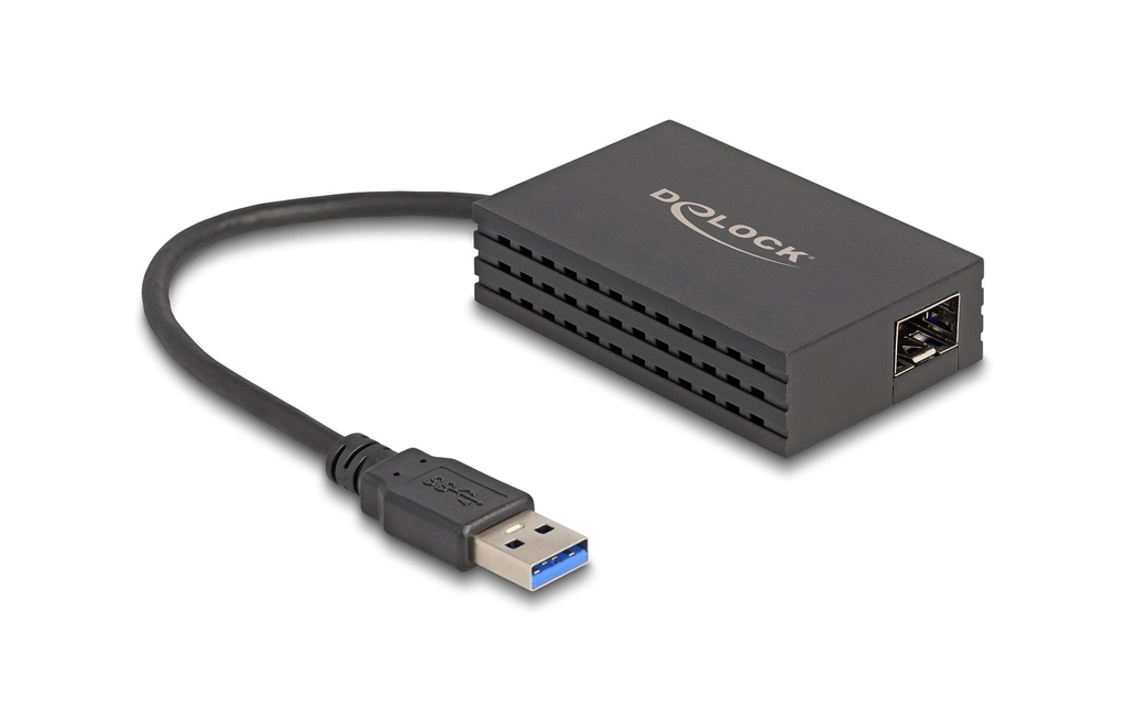 Delock Adaptateurs réseau USB-A – SFP 1Gbps Noir