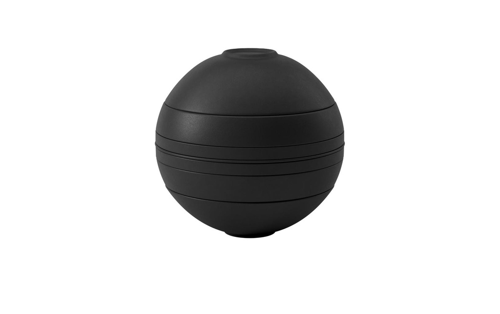 Villeroy & Boch Set d’assiettes Iconic La Boule 7 Pièce/s, Noir