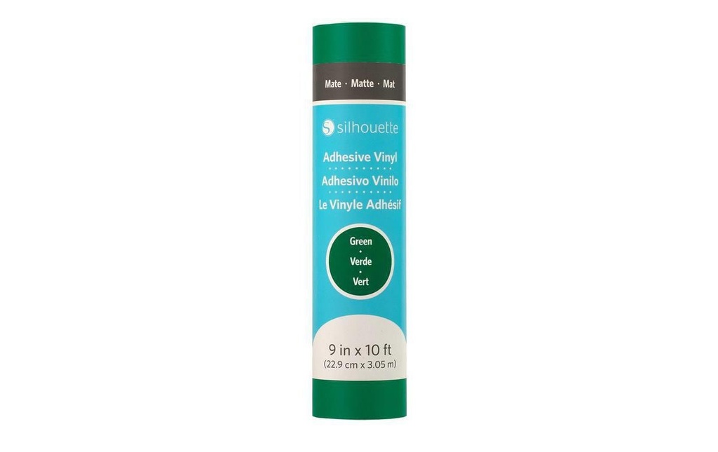 Silhouette Film de vinyle Mat 22.9 cm Vert, mat