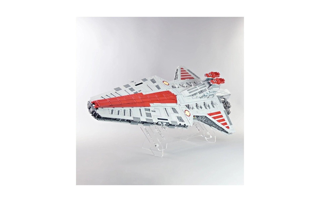 iDisplayit Support acrylique 2 en 1pour LEGO 75367 SW Croiseur d'attaque