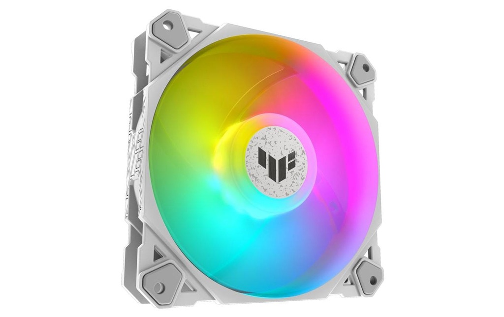 ASUS Ventilateur PC TUF GAMING TF120 ARGB Blanc
