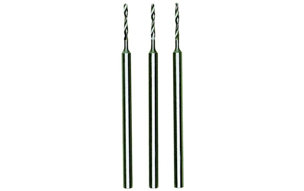 Proxxon Foret 1.0 mm Foret hélicoïdal, 3 pièces