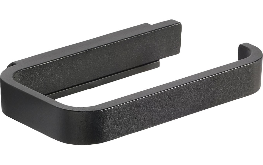 Zone Denmark Porte-rouleau pour papier toilette Rim Noir