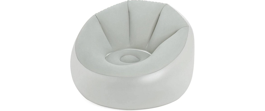 Bestway Fauteuil gonflable Inflate LED Air vert, 102 x 97 cm