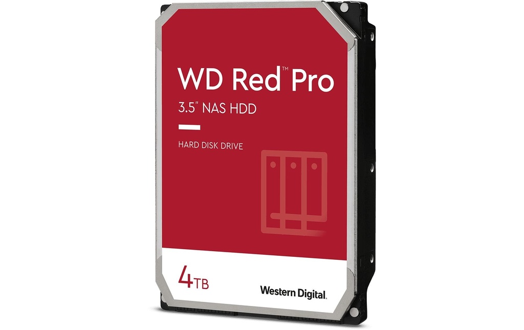 Western Digital Disque dur WD Red Pro 3.5 SATA 4 TB