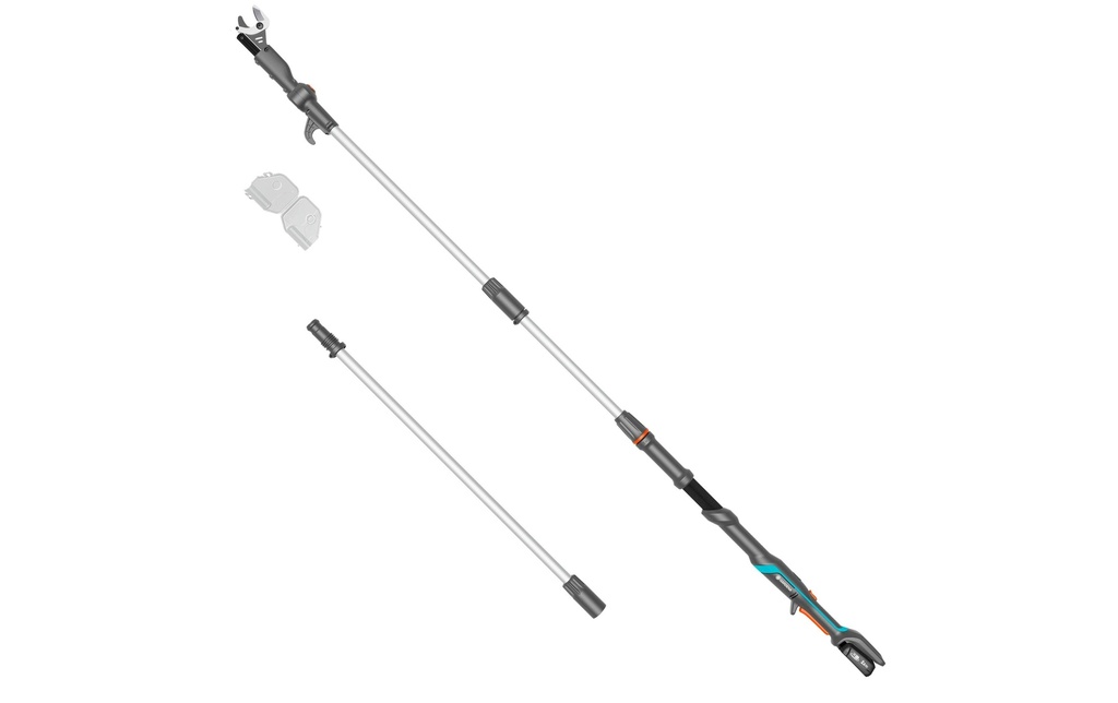 GARDENA Sécateur d'arbres télescopique sans fil HighCut 360/18 V P4A