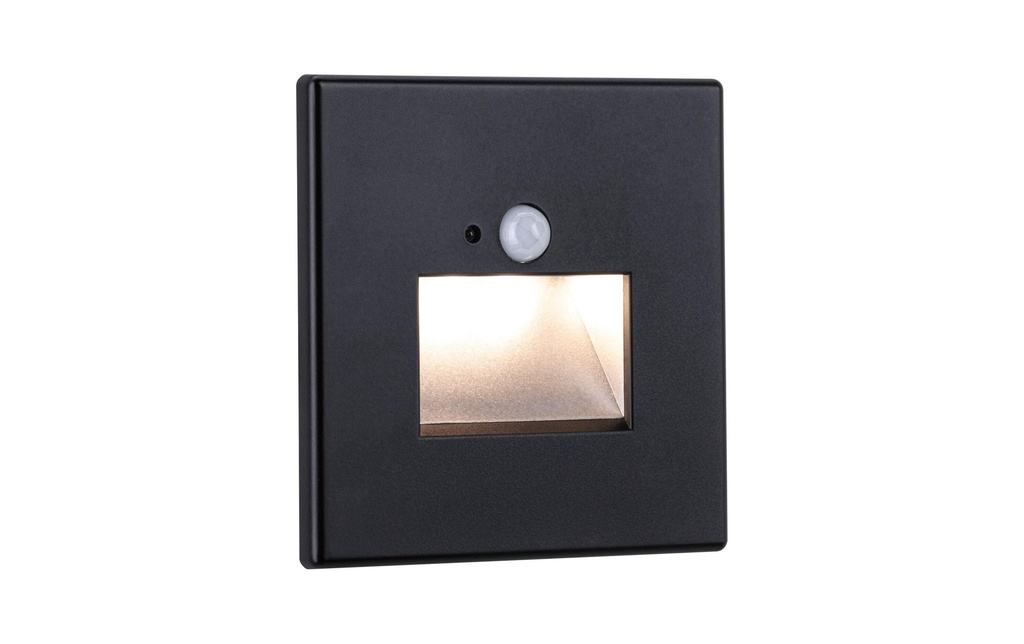 Paulmann Applique murale encastrée à LED Edge noir mat