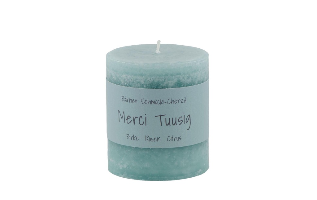 Schulthess Kerzen Bougie parfumée Merci Tuusig 7 x 8 cm