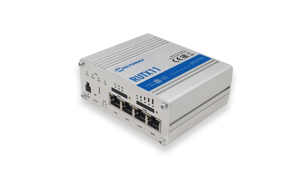 Teltonika Routeur Industriel LTE RUTX11 avec WLAN-AC
