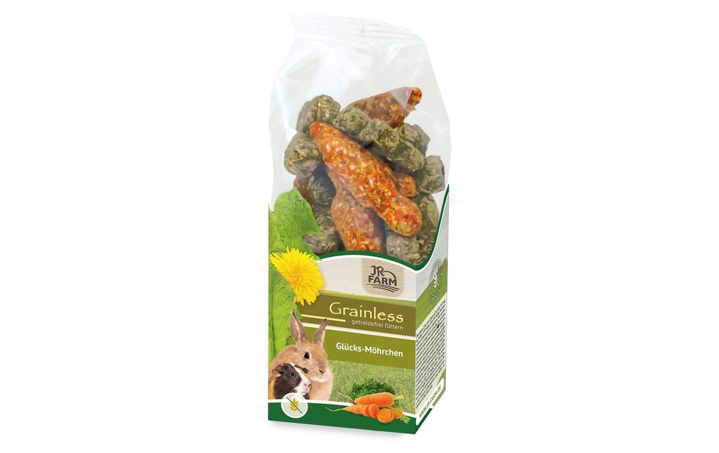 JR Farm Collation Carotte porte-bonheur Grainless, 125 g