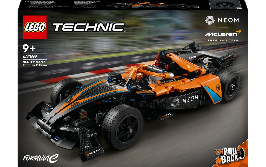 LEGO® Technic NEOM McLaren Formula E Race Car 42169
