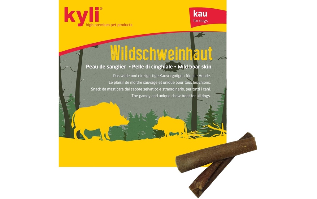 kyli Produit à mâcher  Peau de sanglier 15 cm, 250 g