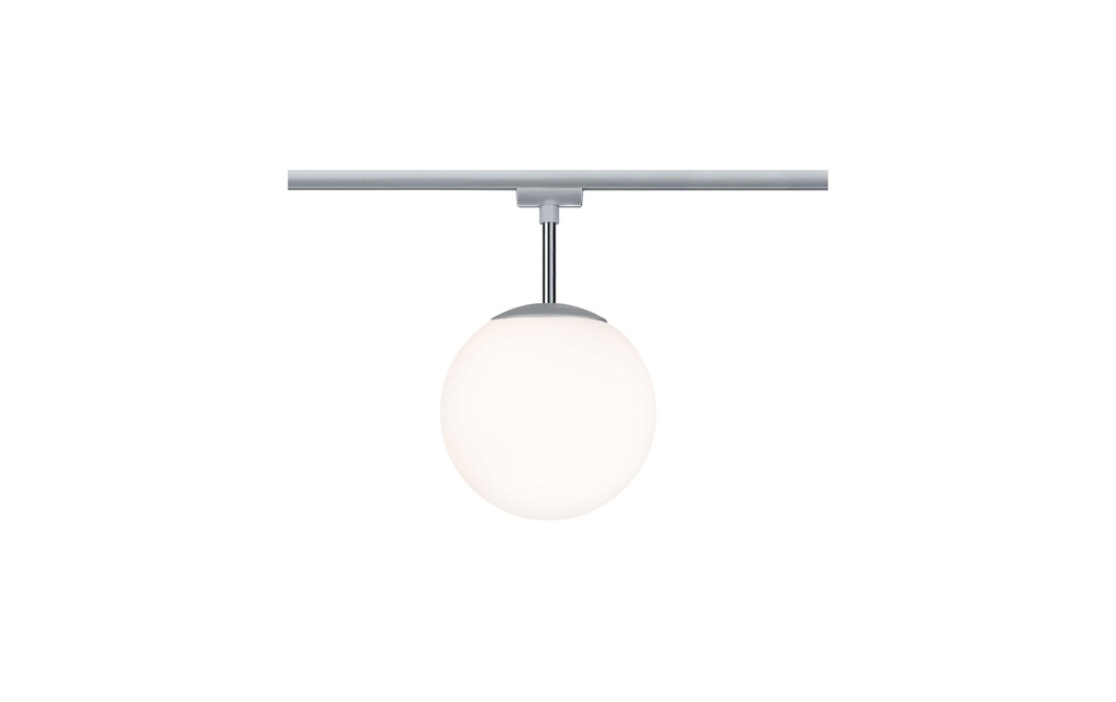 Paulmann Spot sur rail URail Globe, 1 x E14, 10 W, chrome/blanc