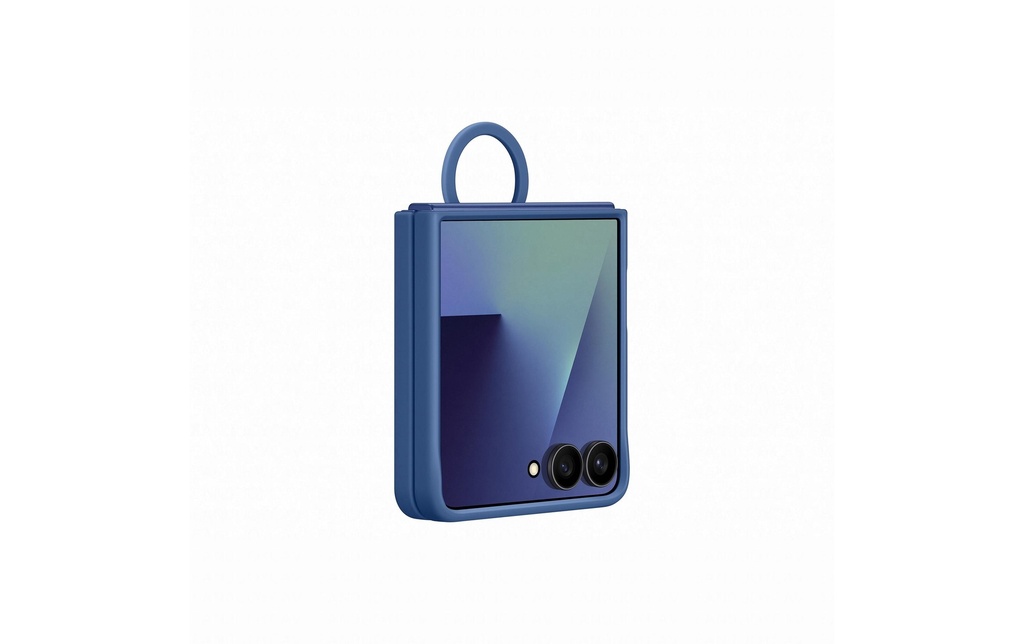 Samsung Coque arrière Ring Case pour Galaxy Z Flip7 Blue
