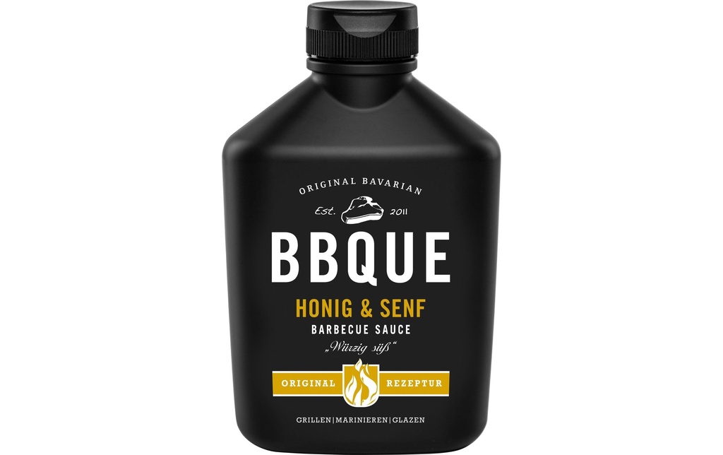 BBQUE Sauce BBQ miel & moutarde 400 ml