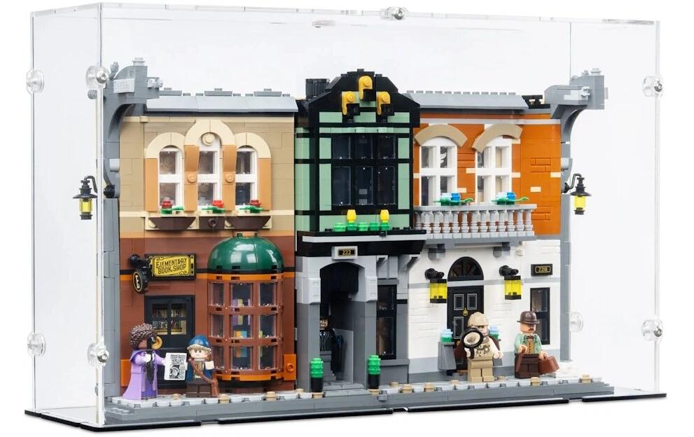 iDisplayit Présentoir en acrylique pour le serre-livres LEGO 0351 Sherlock Holmes