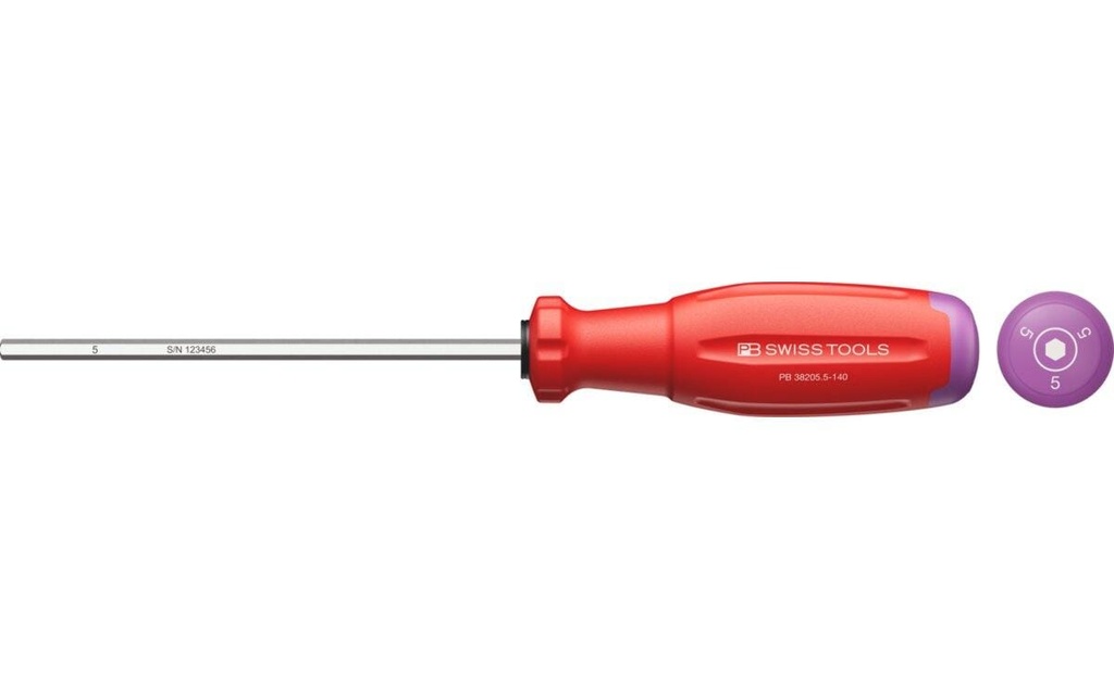 PB Swiss Tools Tournevis 38205 SwissGrip Evo