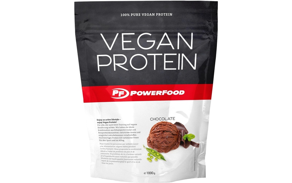 PowerFood Poudre Vegan Chocolat 1000 g