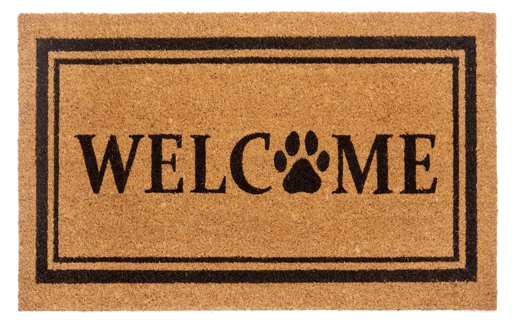 Hanse Home Tapis de sol Welcome 45 cm x 75 cm