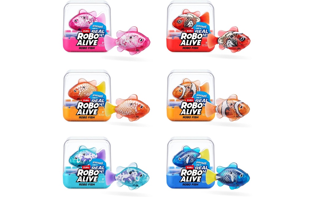 Zuru Robotic Robo Fish assorti