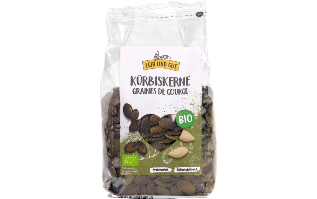 Leib und Gut Graines de courge bio 260 g