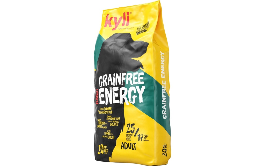 kyli Alimentation sèche Grainfree Energy 20 kg