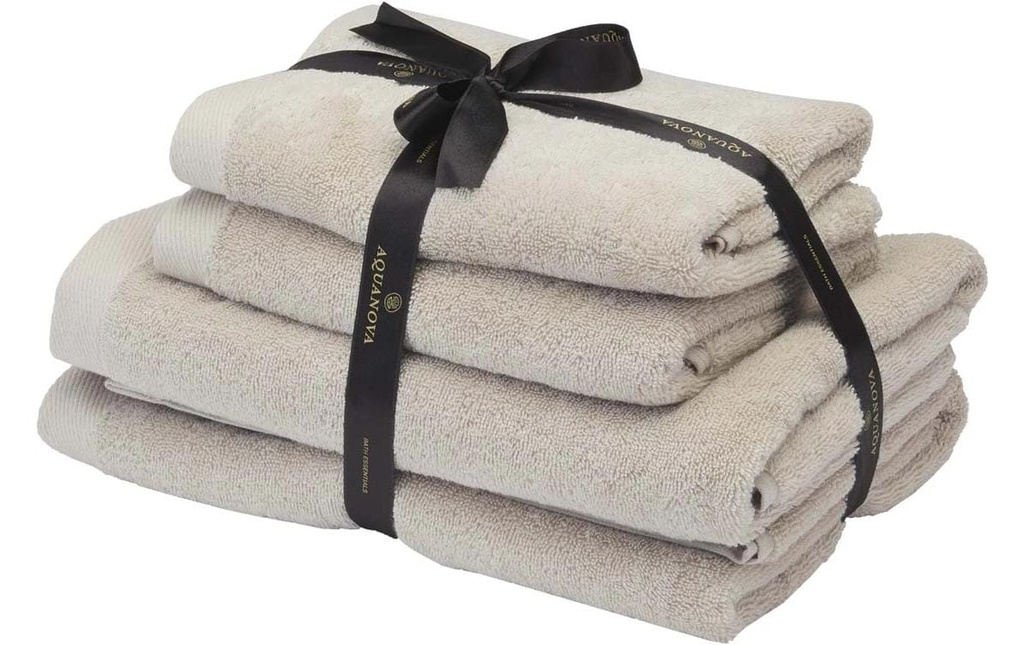 Aquanova Serviette Rio 4 pièces Beige
