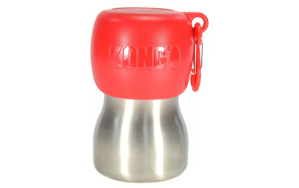 Kong H2O Bouteille d'eau rouge, 280 ml
