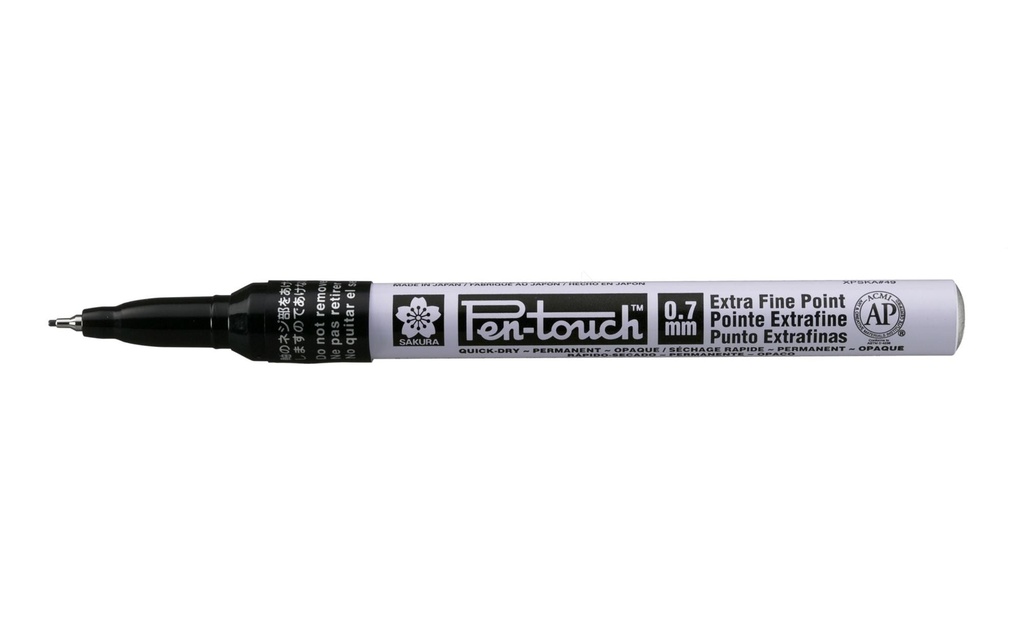 Sakura Marqueur peinture Pen-Touch 0,7 mm, extra fin, Noir