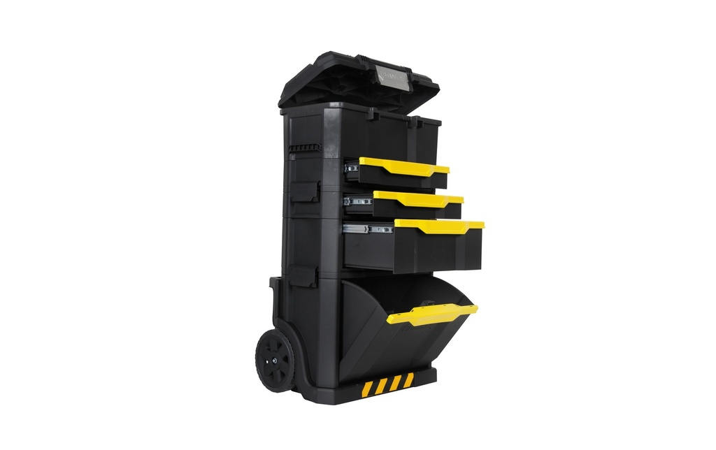 Stanley Boîte à outils avec rouleaux