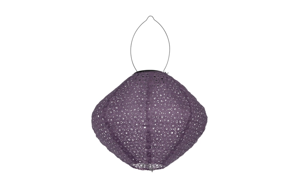 EGLO Leuchten Lampion SOLAR 1 LED, 25 cm, violet