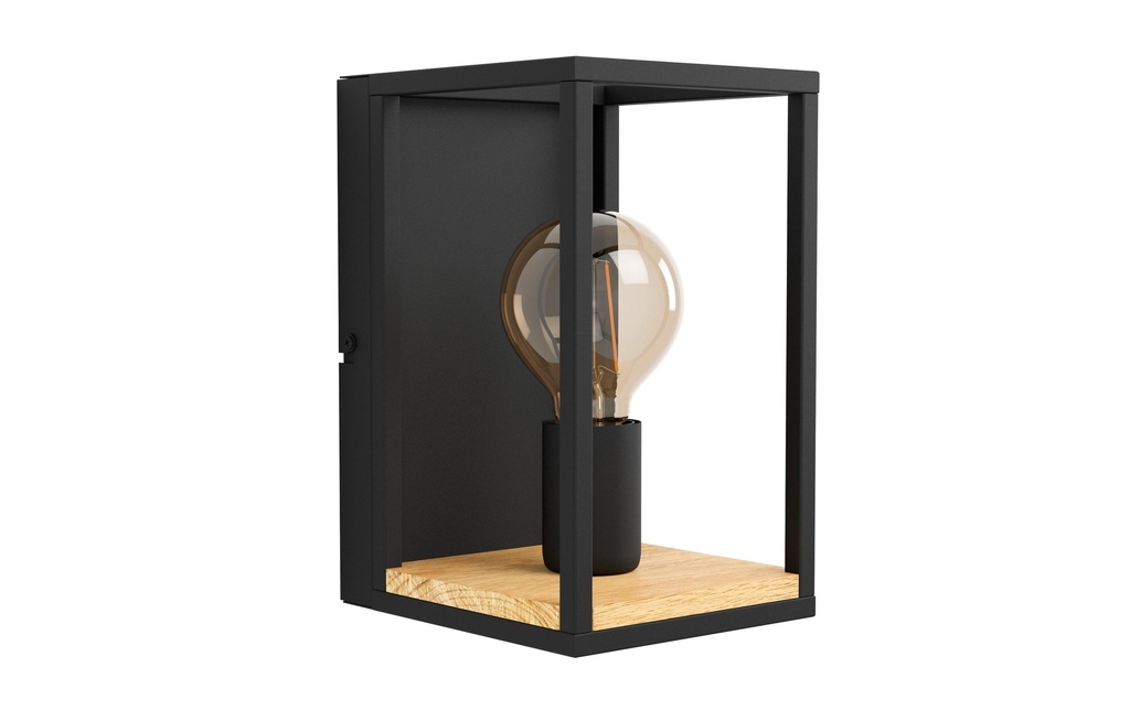 EGLO Leuchten Applique murale LIBERTAD 1x E27 Noir
