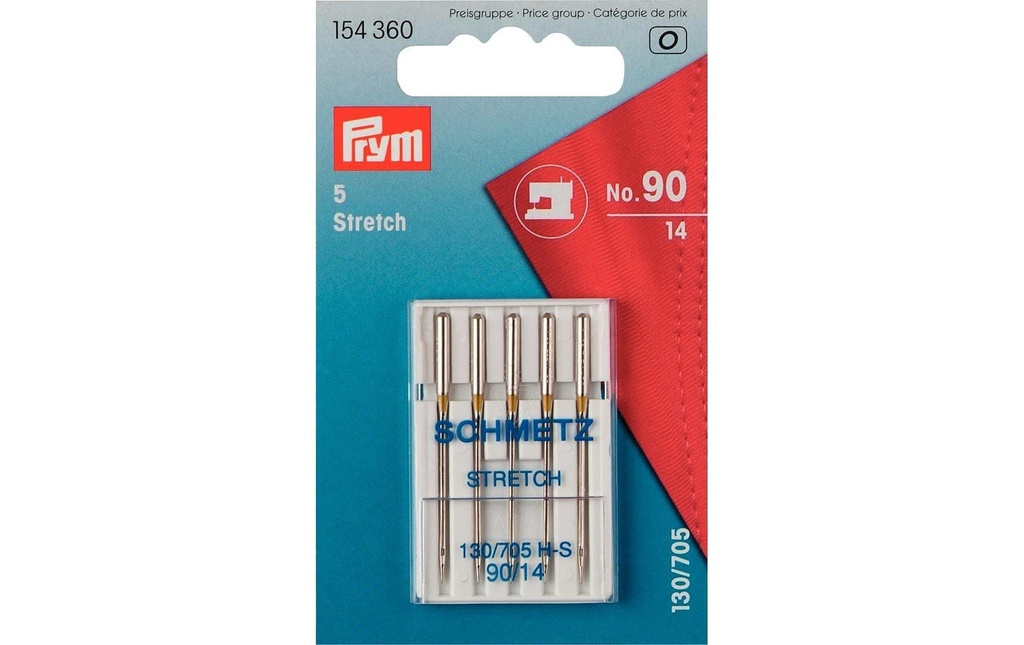 Prym Aiguille de machine à coudre Stretch Nr. 90, 5 Pièce/s