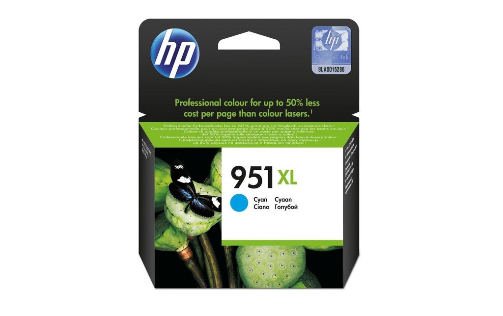 HP Encre Nr. 951XL (CN046AE) Cyan