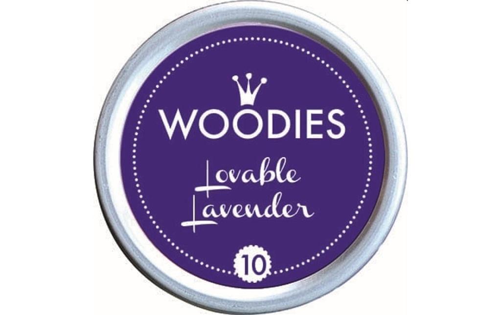 Woodies Tampon encreur Lovable Lavender, 1 pièce