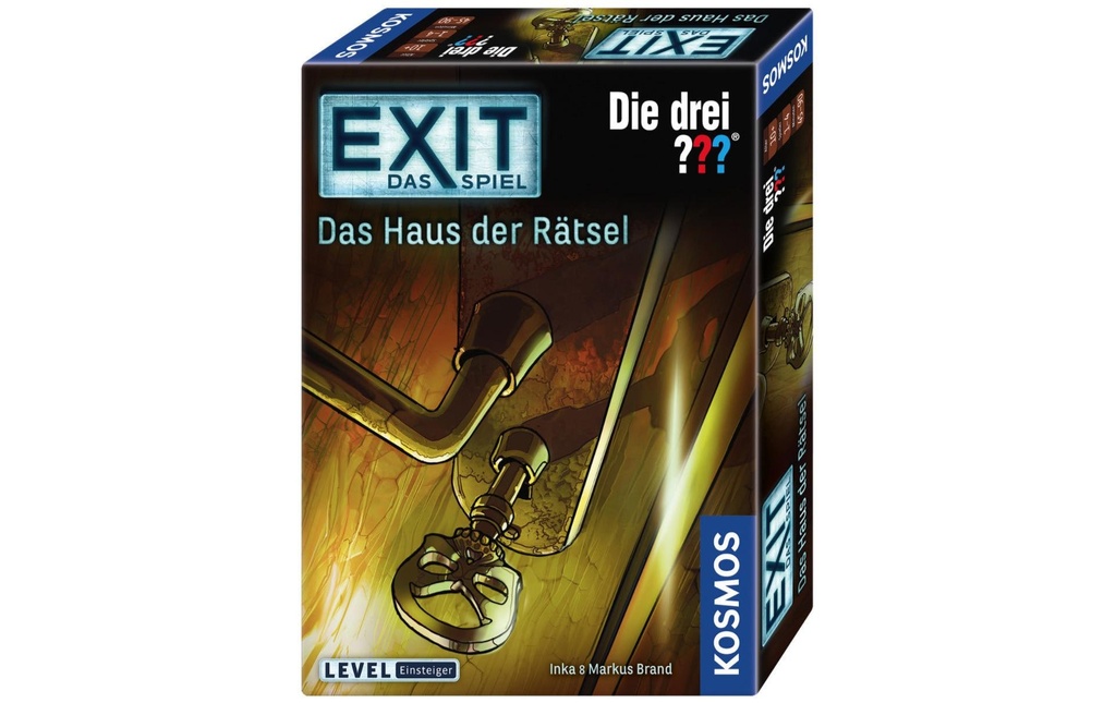 Kosmos Jeux de connaisseur EXIT: Die Drei??? Haus der Rätsel
